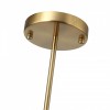 Люстра на штанге ST-Luce BLACK+BRASS SL1404.303.06
