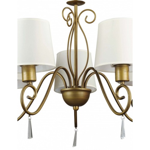 Подвесная люстра Arte Lamp Carolina A9239LM-5BR