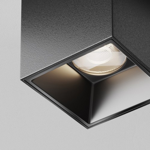Накладной светильник Maytoni Alfa LED C064CL-5W4K-SQ-B