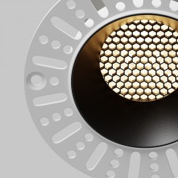 Встраиваемый светильник Maytoni  DL121-15W-3K-TRS-B