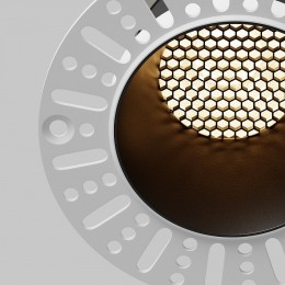 Встраиваемый светильник Maytoni  DL122-15W-3K-TRS-B