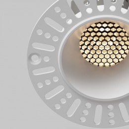 Встраиваемый светильник Maytoni  DL124-10W-3K-TRS-W