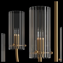 Люстра на штанге Maytoni Arco MOD223PL-06BS