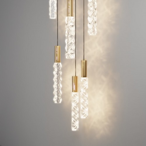 Подвесная люстра Maytoni Selemo MOD328PL-L18BS3K