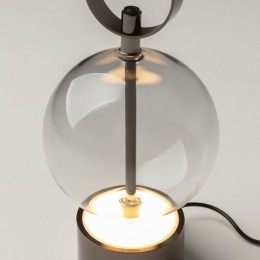 Настольная лампа декоративная Maytoni Double Moon MOD478RL-L3B3K