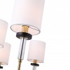 Люстра на штанге ST-Luce BLACK+BRASS SL1404.303.08
