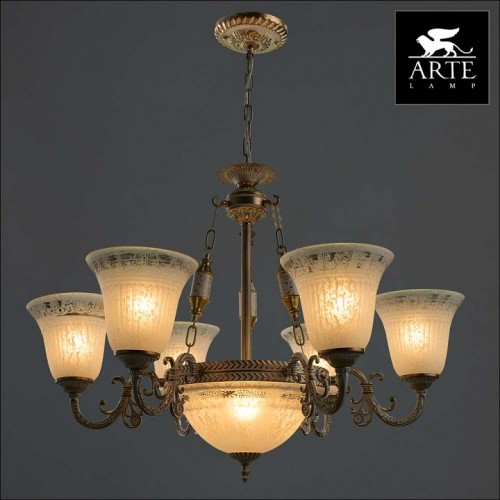 Люстра на штанге Arte Lamp Delizia A1032LM-6-3WG