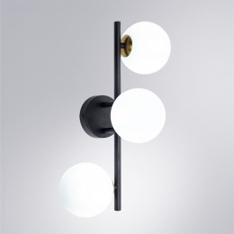 Бра Arte Lamp Gemini A2243PL-3BK