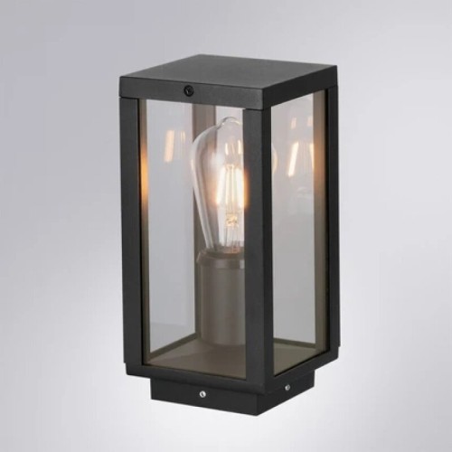 Наземный низкий светильник Arte Lamp BELFAST A4559FN-1BK