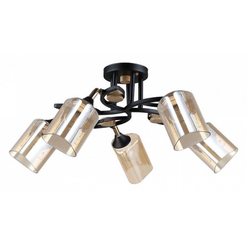 Люстра на штанге Arte Lamp Glamore A5076PL-5BK