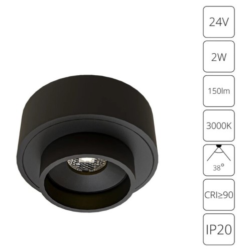 Накладной светильник Arte Lamp PRESTO A6383PL-1BK