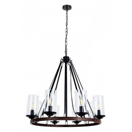 Подвесная люстра Arte Lamp Dalim A7014SP-8BK
