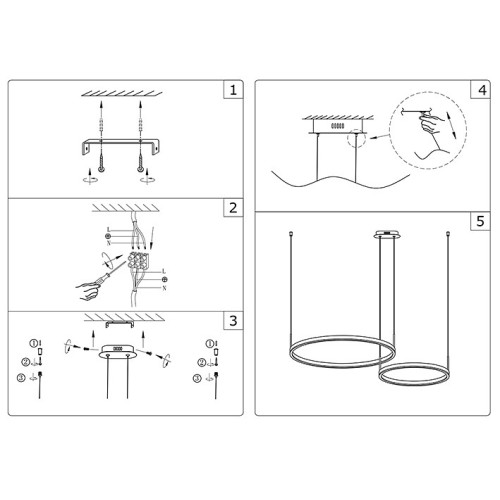 Подвесной светильник Kink Light Тор 08219,33P(3000K)