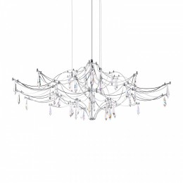 Подвесная люстра Loft it Mira 10587/1000 Silver Asfour
