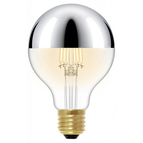 Лампа светодиодная Loft it Edison Bulb E27 6Вт 3000K G80LED Chrome