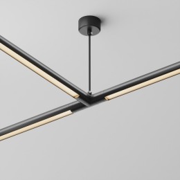 Токопровод T-образный центральный Maytoni  CA015TC-P-B