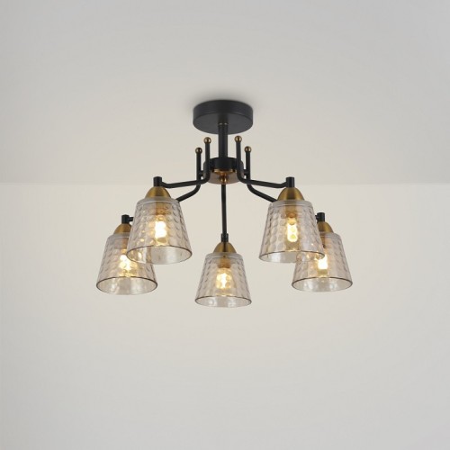 Люстра на штанге Freya Capella FR4017PL-05BBZ