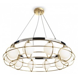 Подвесная люстра Maytoni Carcass MOD312PL-10GCH