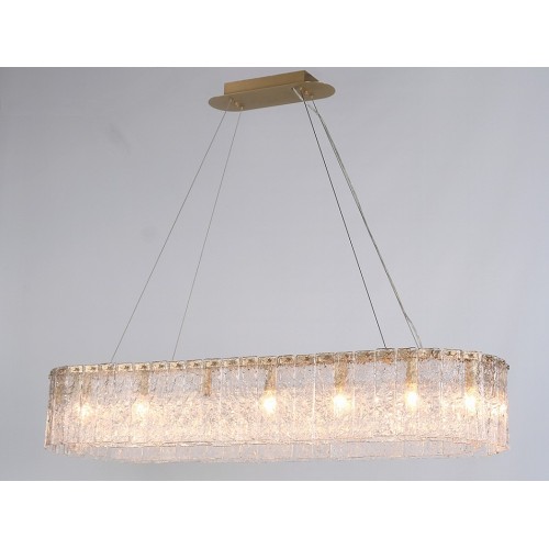 Подвесная люстра Newport 10820 10820/120 brass oval