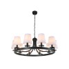 Подвесная люстра Newport 4400 4412+6+3/C black+gold