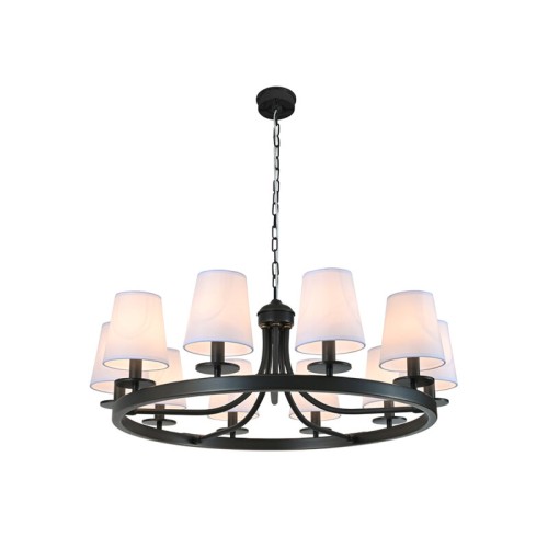Подвесная люстра Newport 4400 4412+6+3/C black+gold