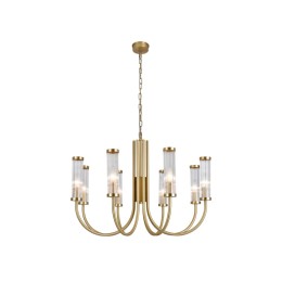 Подвесная люстра Newport 35500 35510/C black+gold