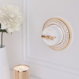 Ручка выключателя Werkel Ретро (золото) W6442138