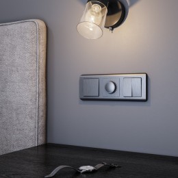 Рамка на 3 поста Werkel Stream (графит) W0032104