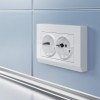 Розетка двойная с заземлением Werkel  W1172001