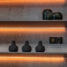 Розетка акустическая без рамки Werkel черный матовый W1185008