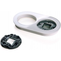 Рамка на 2 поста Werkel Ретро (белый) W0025101