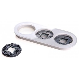 Рамка на 3 поста Werkel Ретро (белый) W0035101