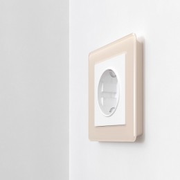 Рамка на 1 пост Werkel Acrylic (айвори) W0012743