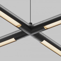 Соединитель X-образный для треков Maytoni  CA017TX-B