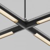 Токопровод X-образный центральный Maytoni  CA017TX-P-B