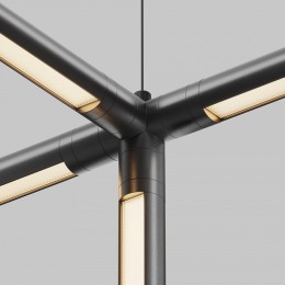 Соединитель угловой L-образный для треков накладных Maytoni  CA019L4C-B