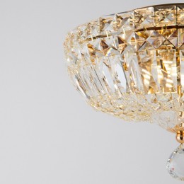 Потолочная люстра Maytoni Basfor DIA100-CL-03-G