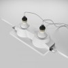Встраиваемый светильник Maytoni Gyps Modern DL002-DW-02-W