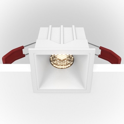 Встраиваемый светильник Maytoni Alfa DL043-01-10W4K-D-SQ-W