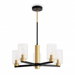 Люстра на штанге Freya Ombre FR2051CL-05BBS