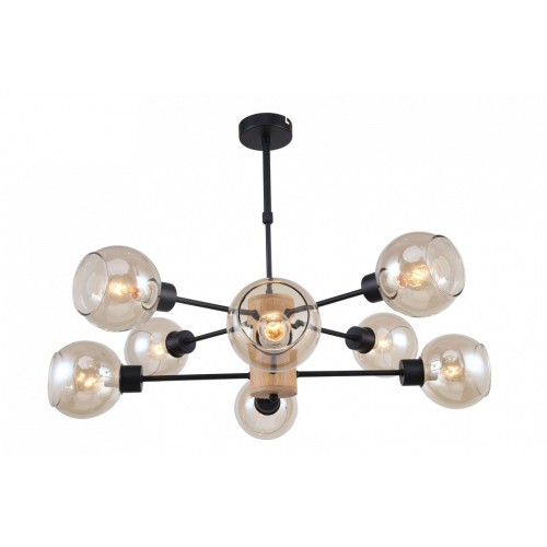 Люстра на штанге Freya Marvin FR5055PL-08B