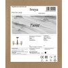 Бра Freya Fusion FR5268WL-01B