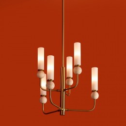 Люстра на штанге Freya Sunspot FR5482CL-06BS1