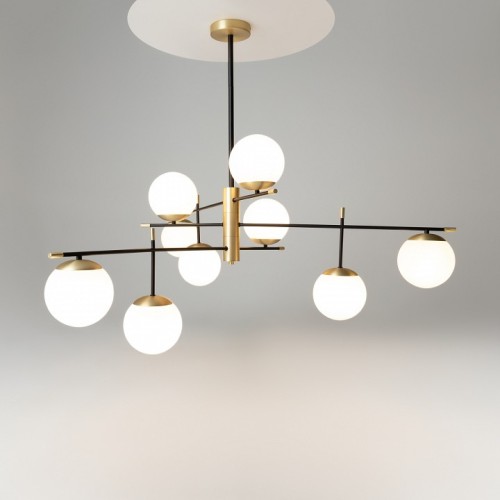 Подвесная люстра Maytoni Nostalgia MOD048PL-09G