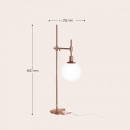 Настольная лампа декоративная Maytoni Erich MOD221-TL-01-G