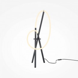 Настольная лампа декоративная Maytoni Crochet MOD369TL-L15B3K