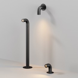 Наземный высокий светильник Maytoni Sleek O477FL-L2GF3K
