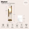 Настольная лампа декоративная Maytoni Сipresso Z014TL-01G