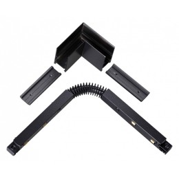 Соединитель угловой L-образный для треков накладных Novotech Flum 135122