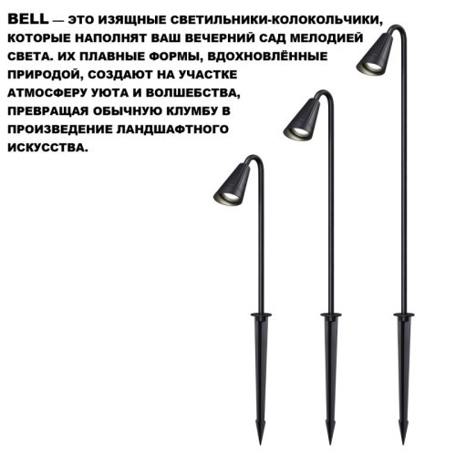 Наземный низкий светильник Novotech STREET 371061